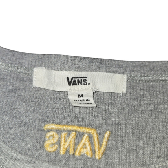 Vans Linear Mini Dress w/ Colorful Stripe Edge in Grey Size. Medium. - Picture 8 of 8